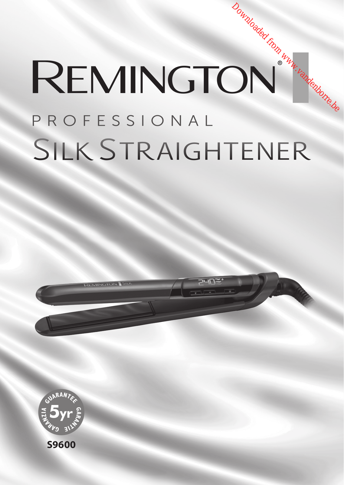 REMINGTON S9600 Instruction Manual