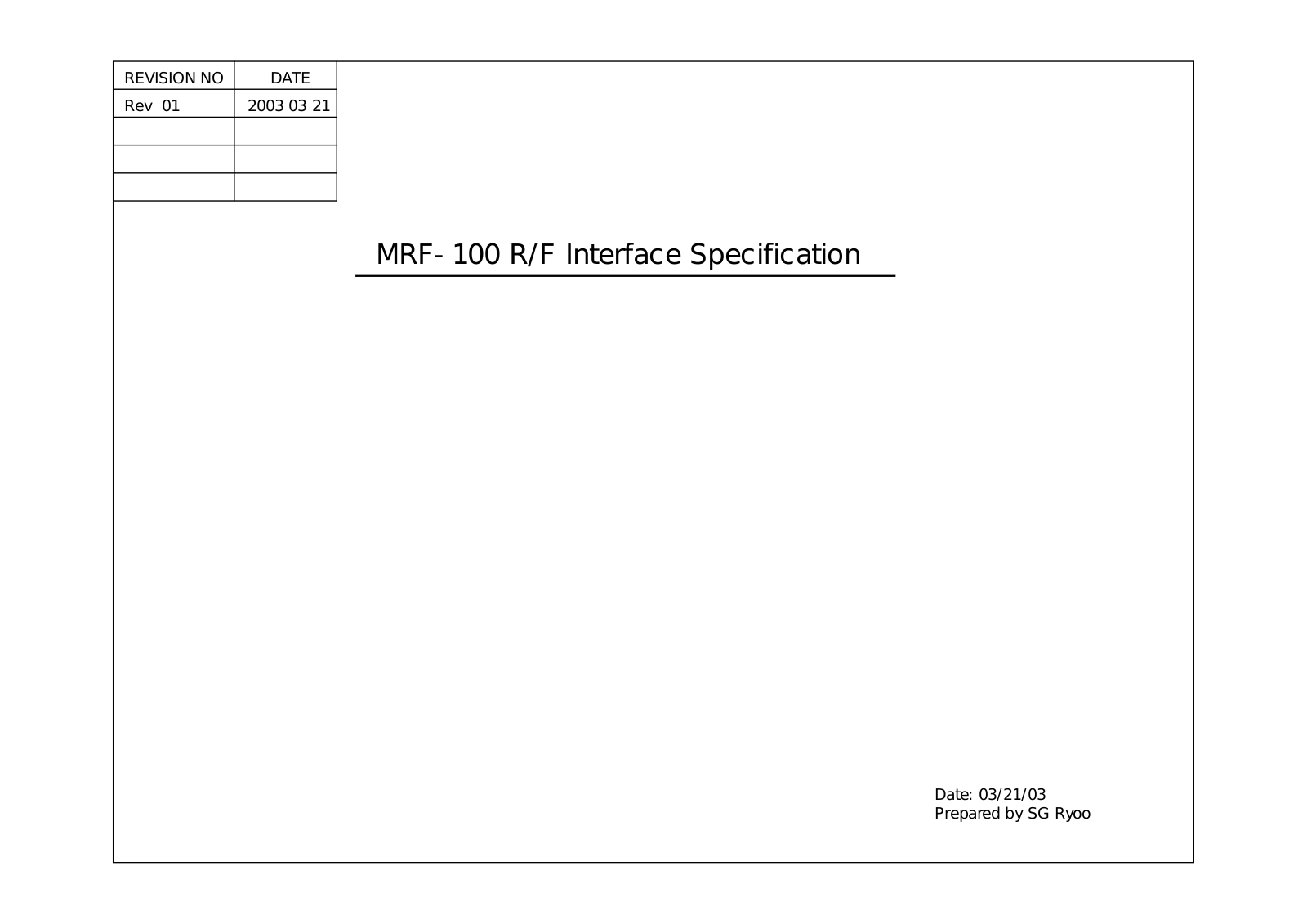 Ohsung Electronics URCMRF100 Users Manual