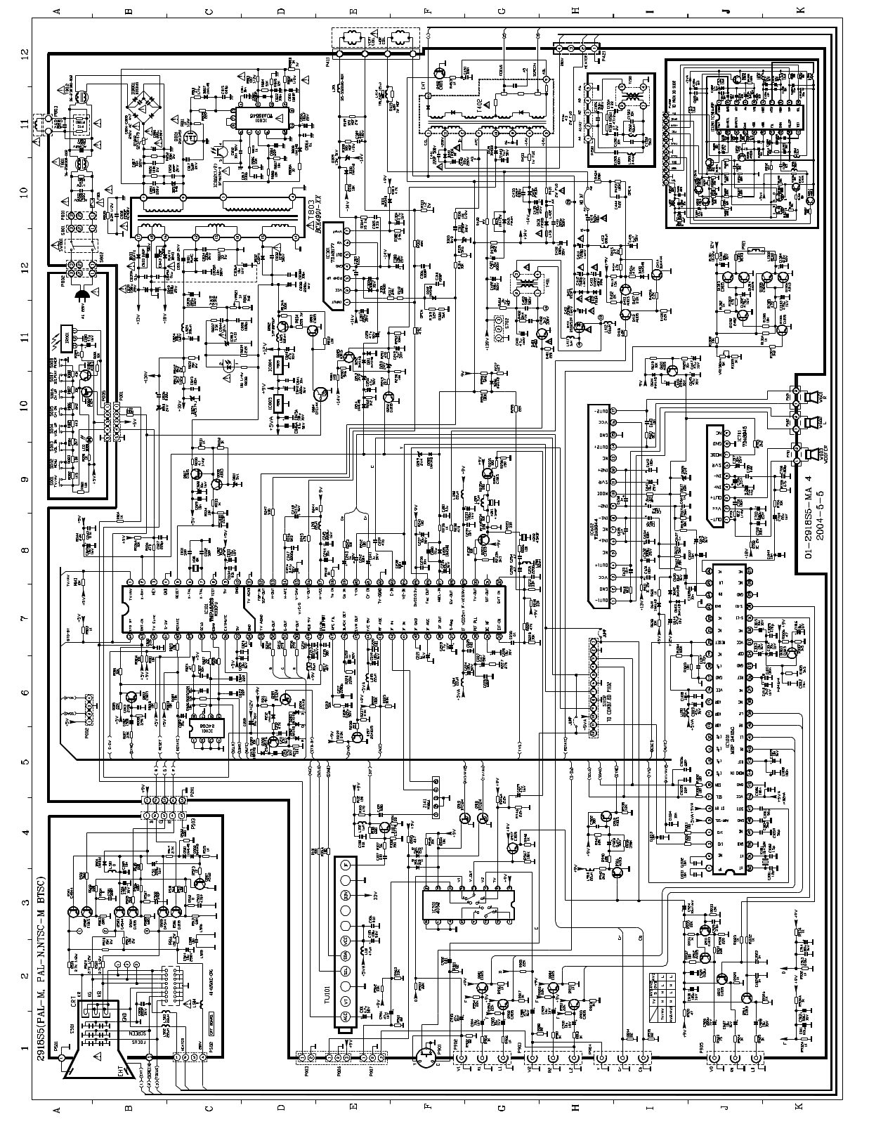 Telefunken TKP-2947, TKP-2929 Schematic