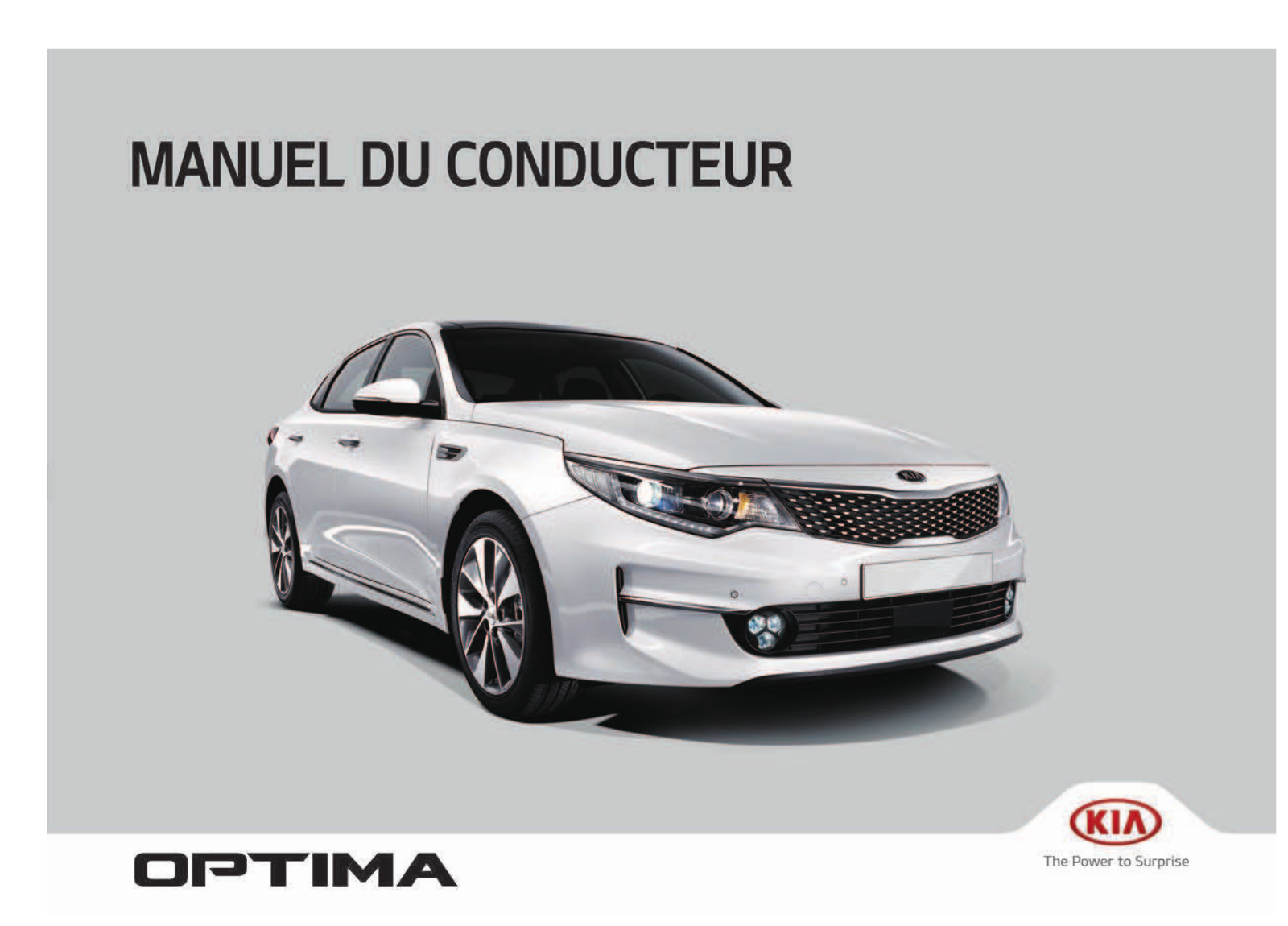 Kia Optima 2018 Owner's Manual