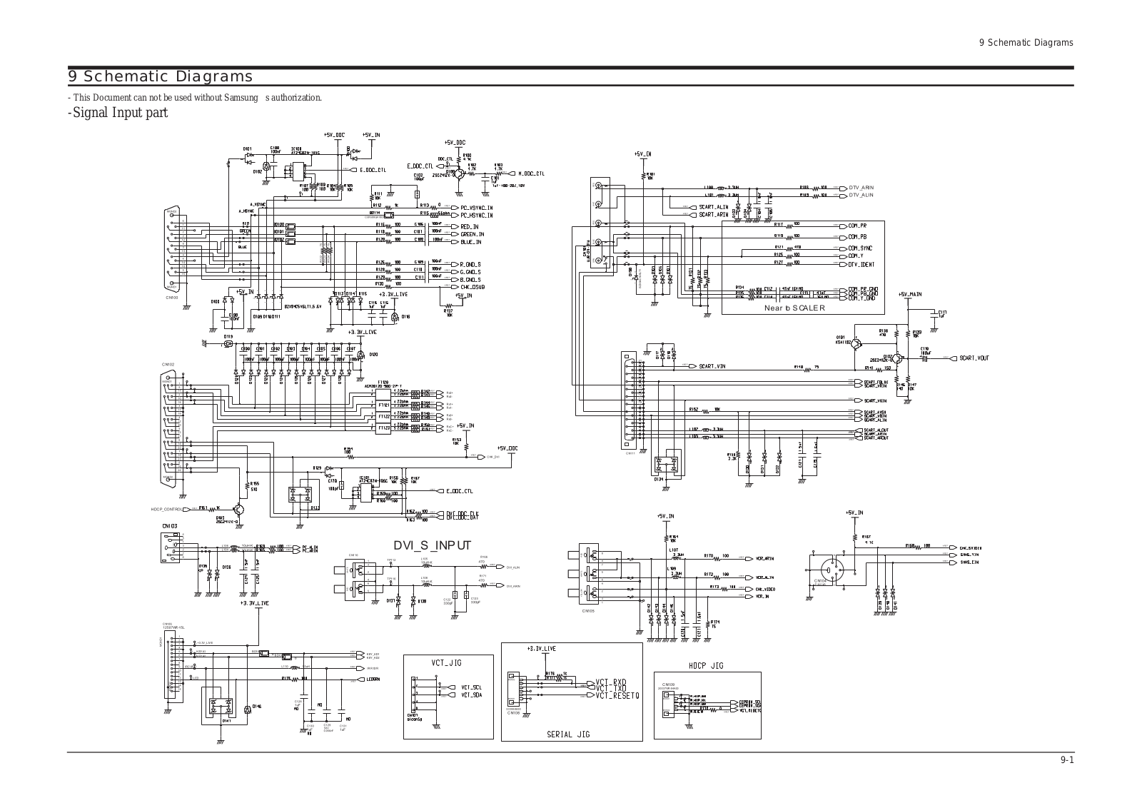 Samsung LE19R71B Schematic