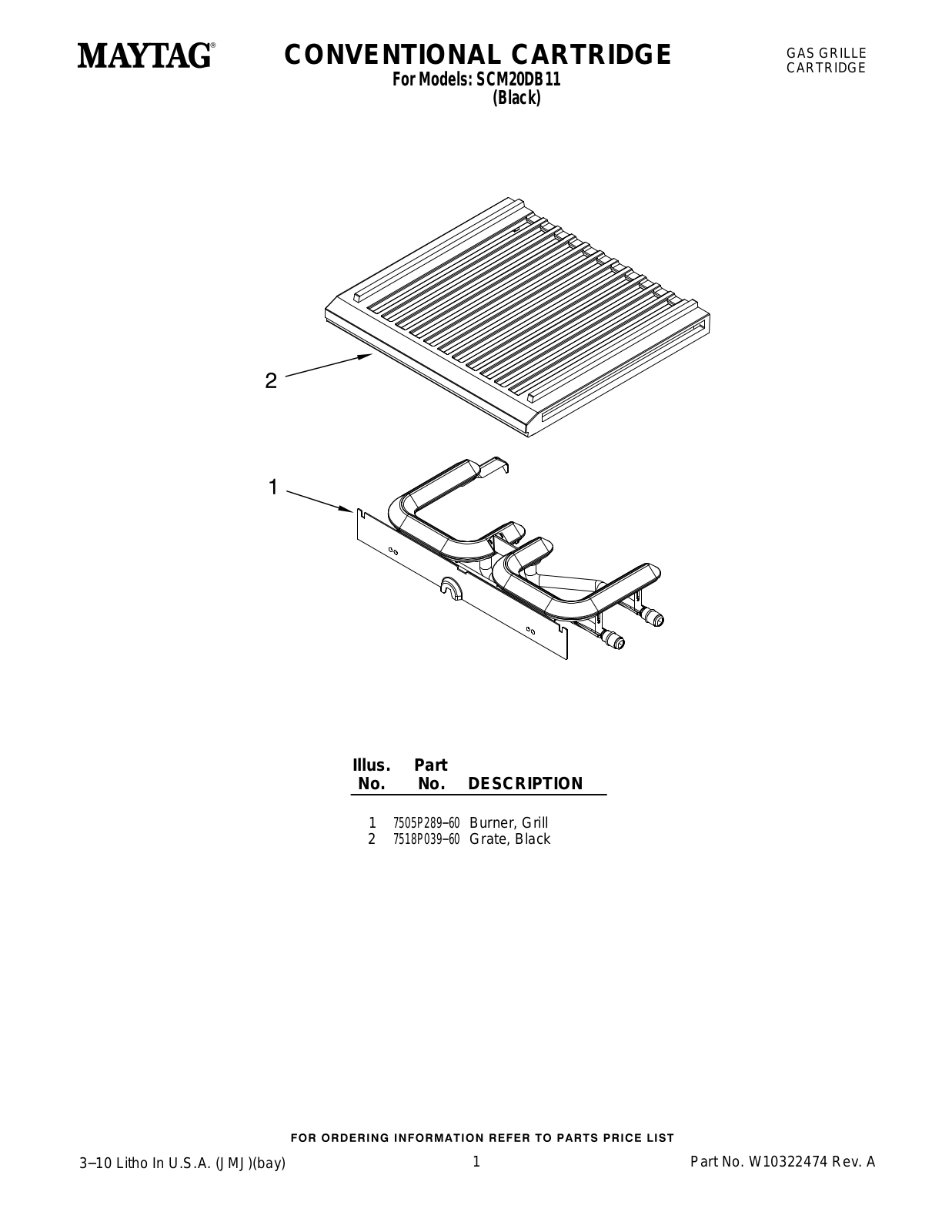 Whirlpool SCM20DB User Manual