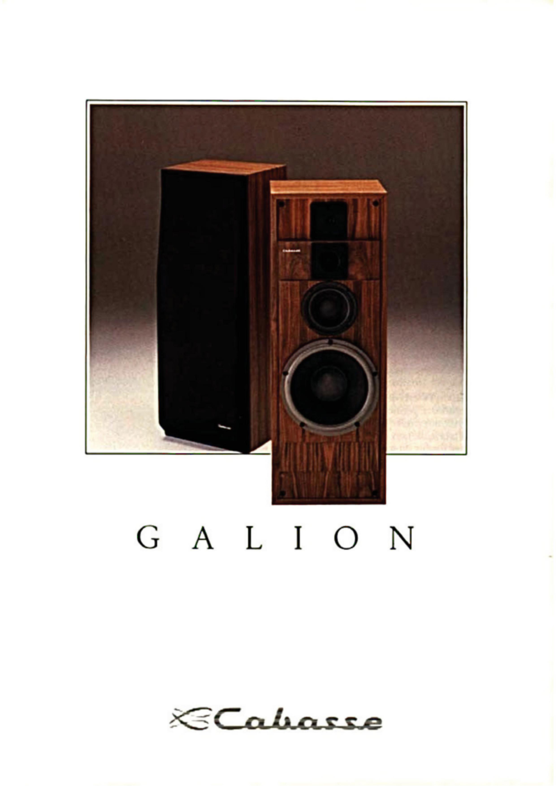 Cabasse Galion-IV User guide - ManualMachine.com