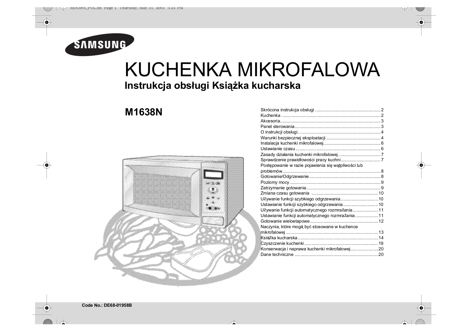 Samsung M1638N INTRODUCTION