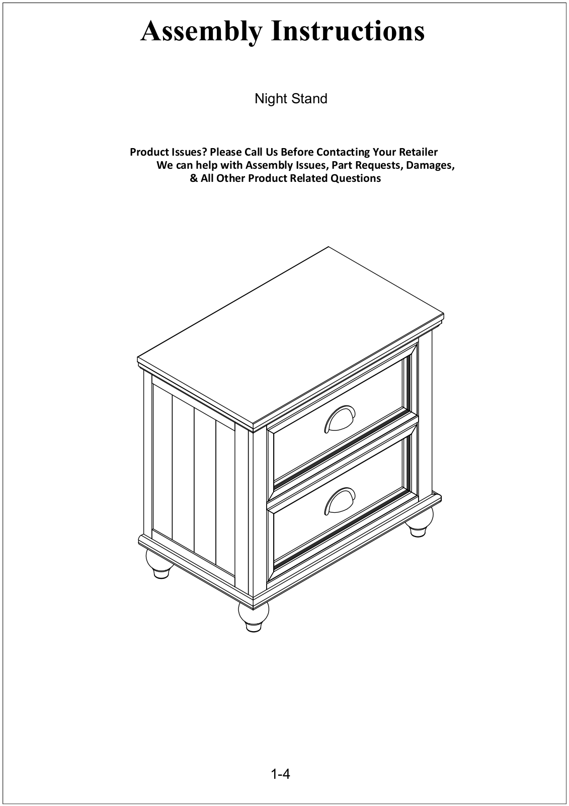 Alcott Hill W006168339 Assembly Instructions - ManualMachine.com