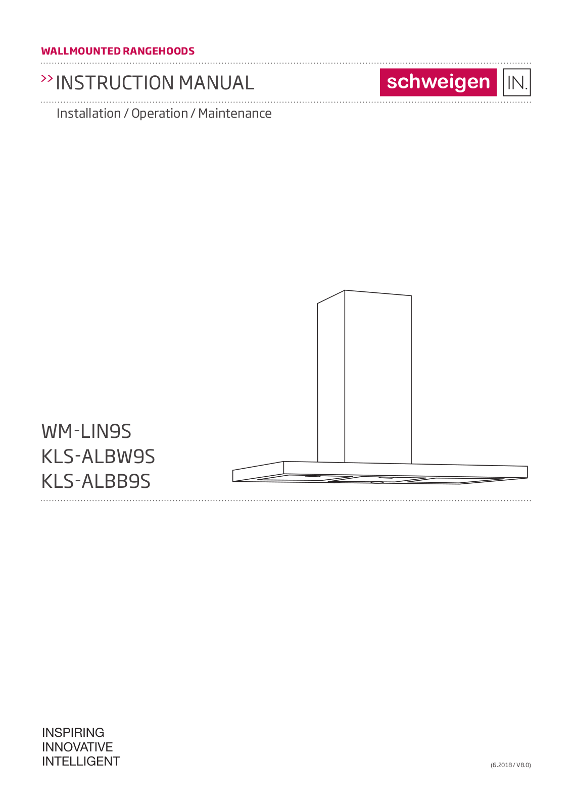 Schweigen PKKLS-ALBB9SP, PKKLS-ALBB9ST, PKKLS-ALBB9S1, PKKLS-ALBW9SP, PKKLS-ALBW9S1 User Manual