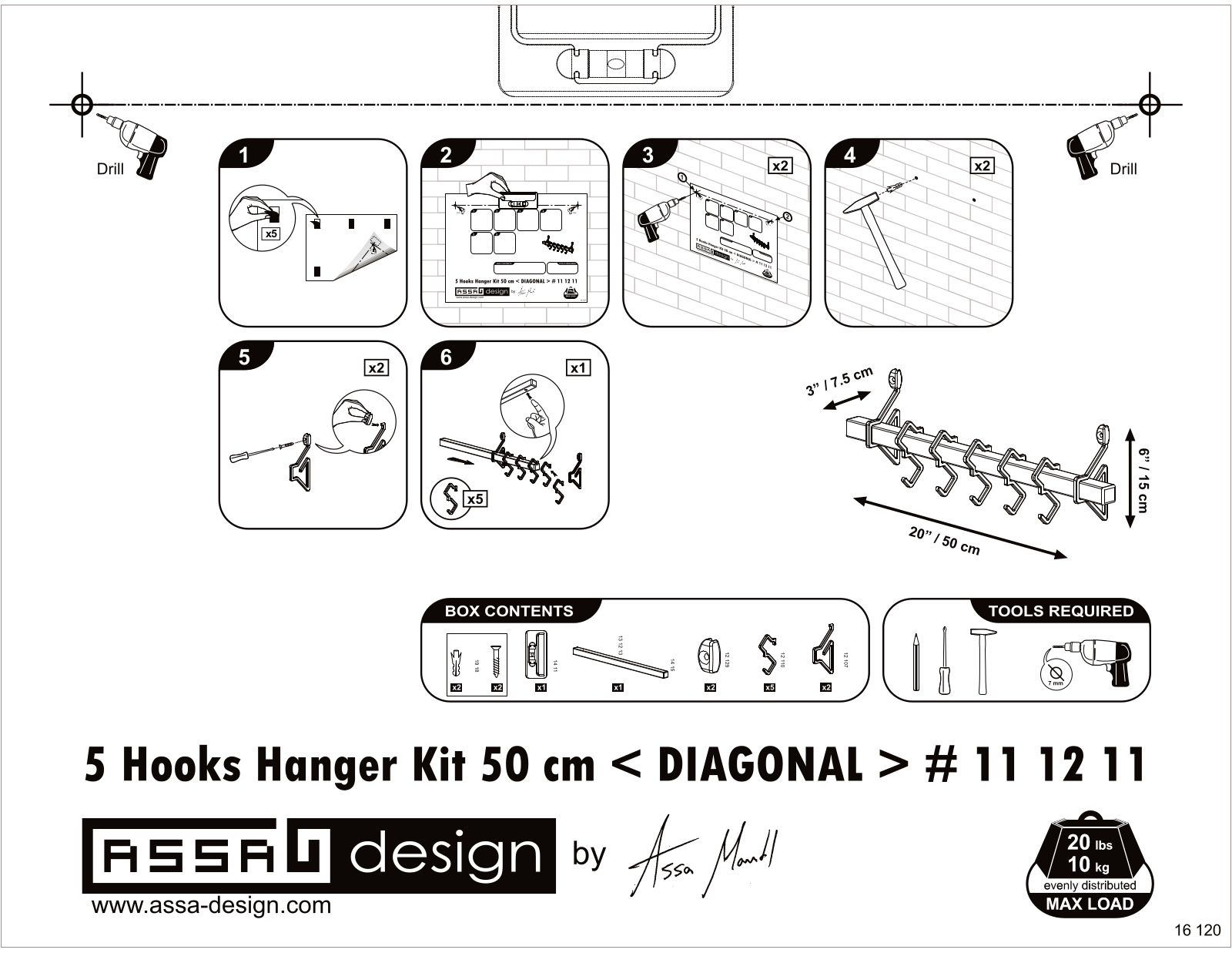 Assa Design ADER1003 Installation & Assembly - ManualMachine.com