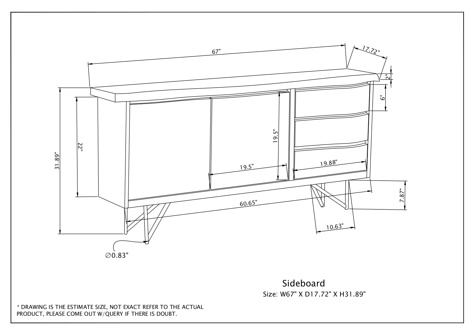 Foundry Select FNDS3528 Dimensions - ManualMachine.com