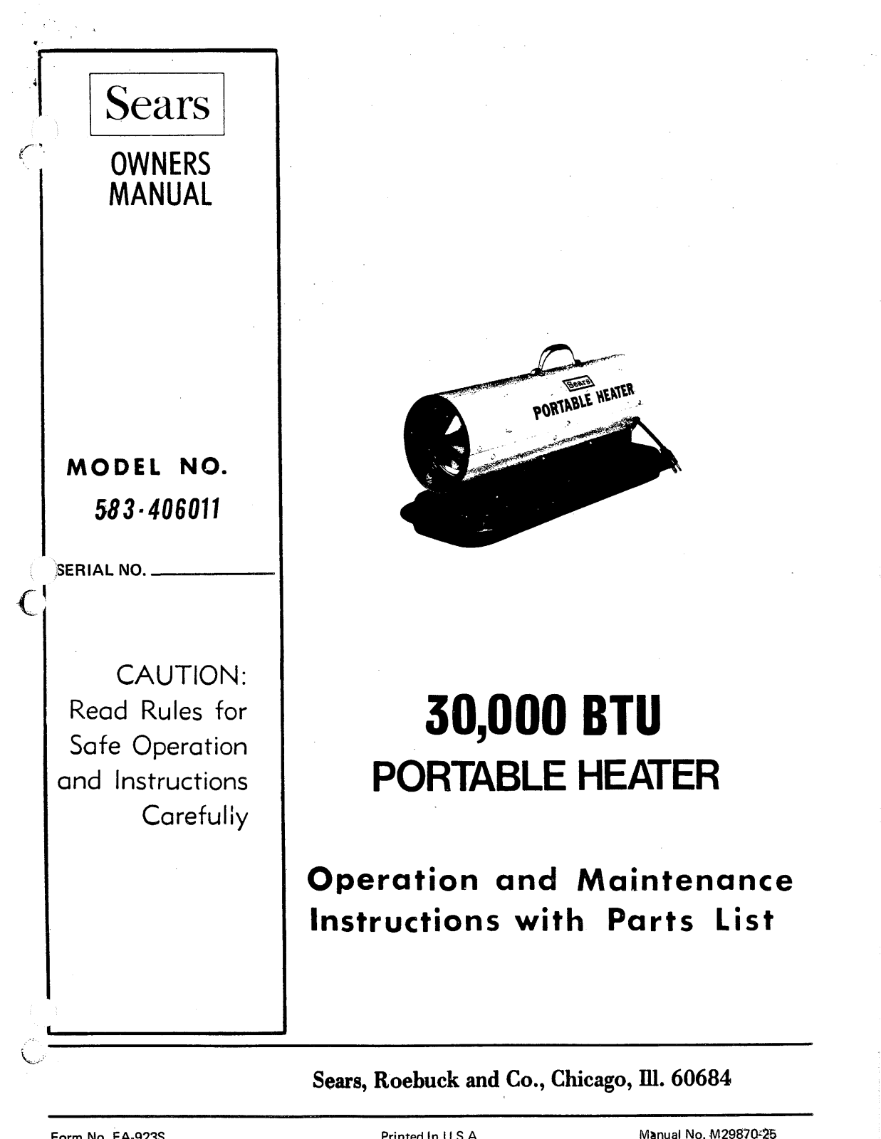 Desa Tech 406011 Owner's Manual