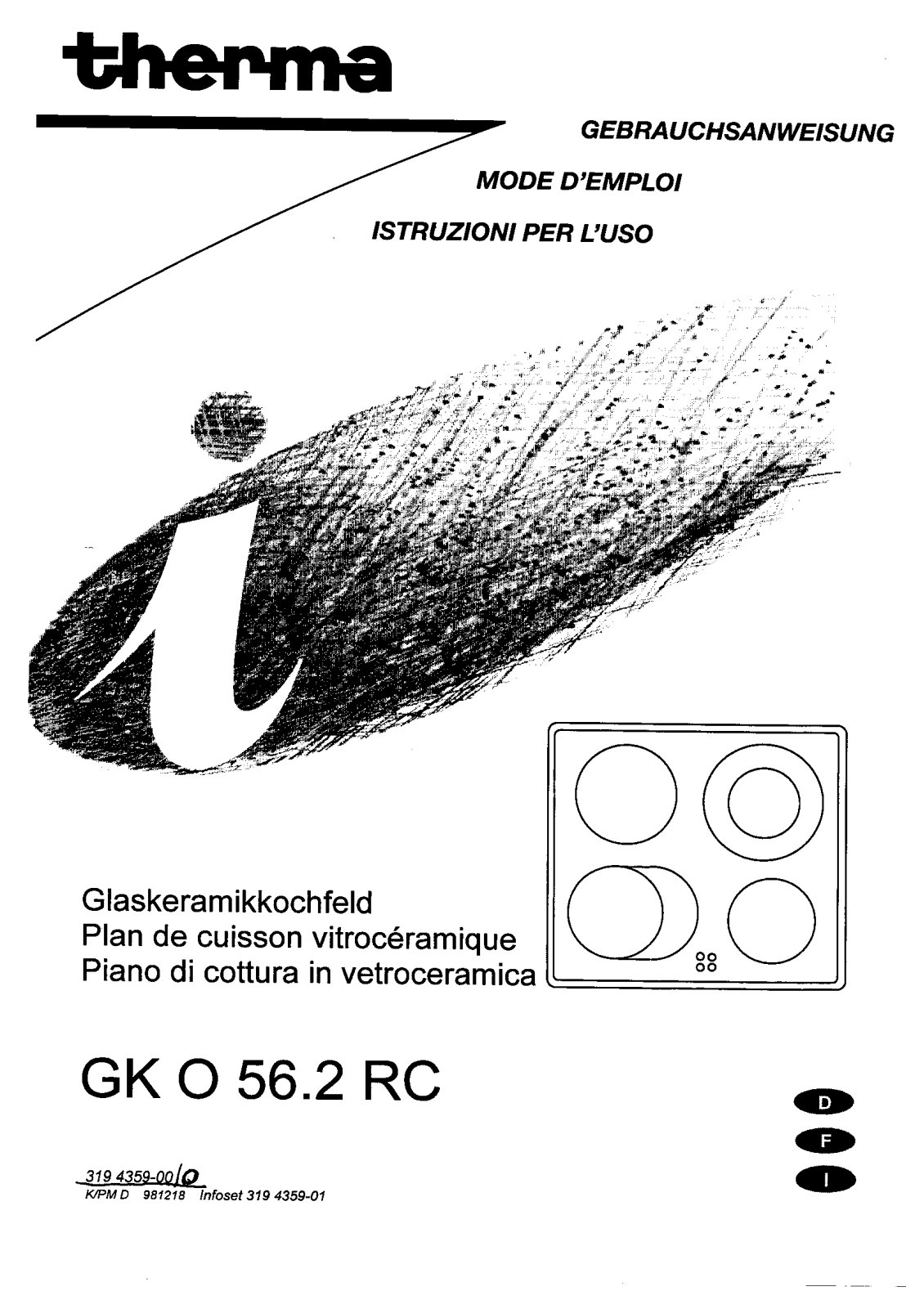 Therma GKO/56.2RC User Manual