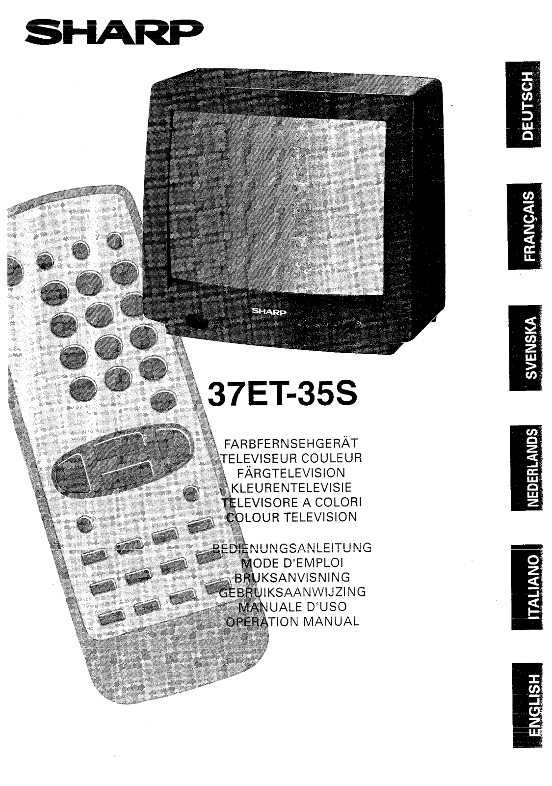 SHARP 37ET-35S User Manual