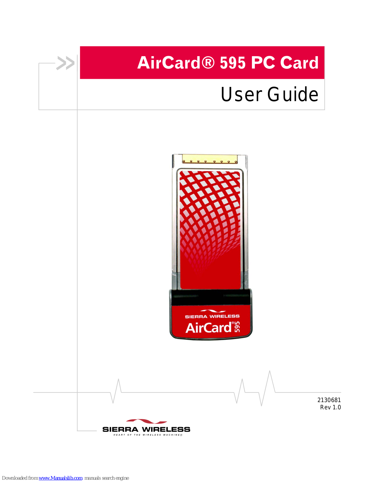 Sierra Wireless 595,AirCard 595 User Manual