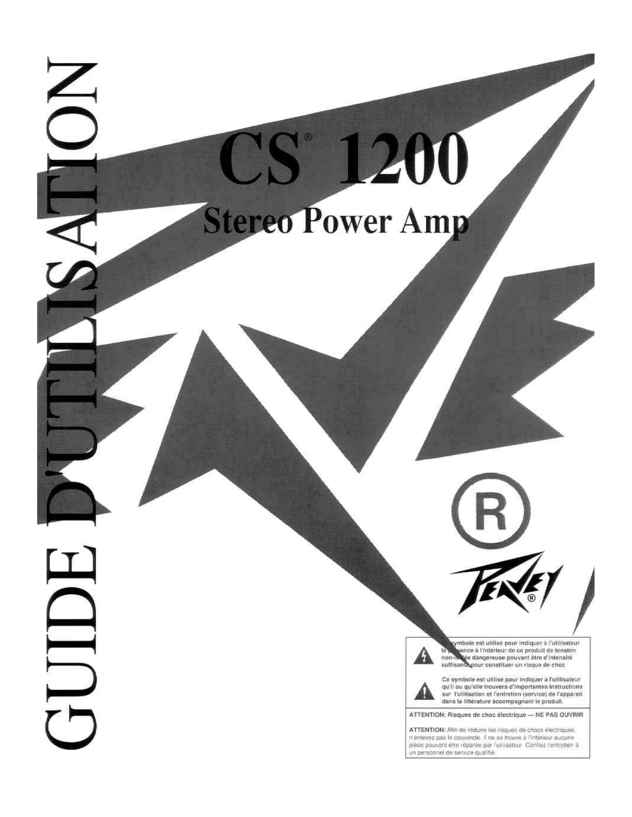 Peavey CS 1200 User Manual