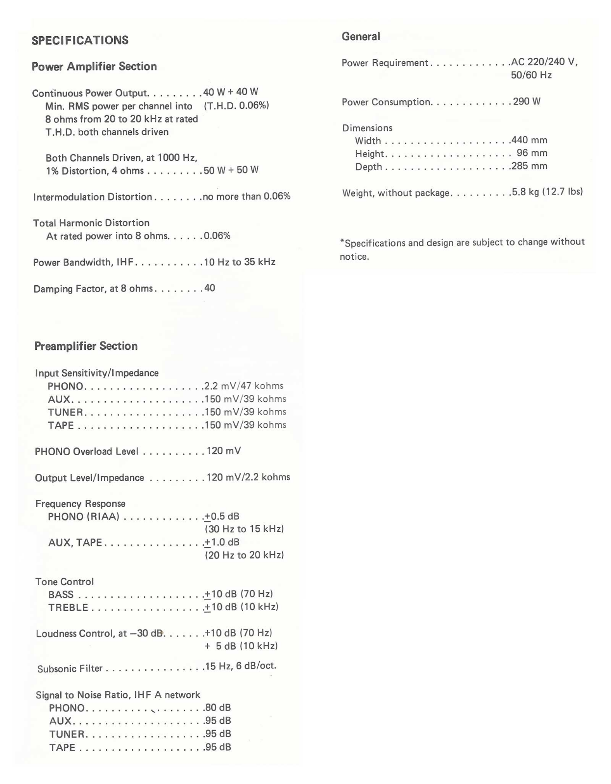 Nikko NA-500 Schematic