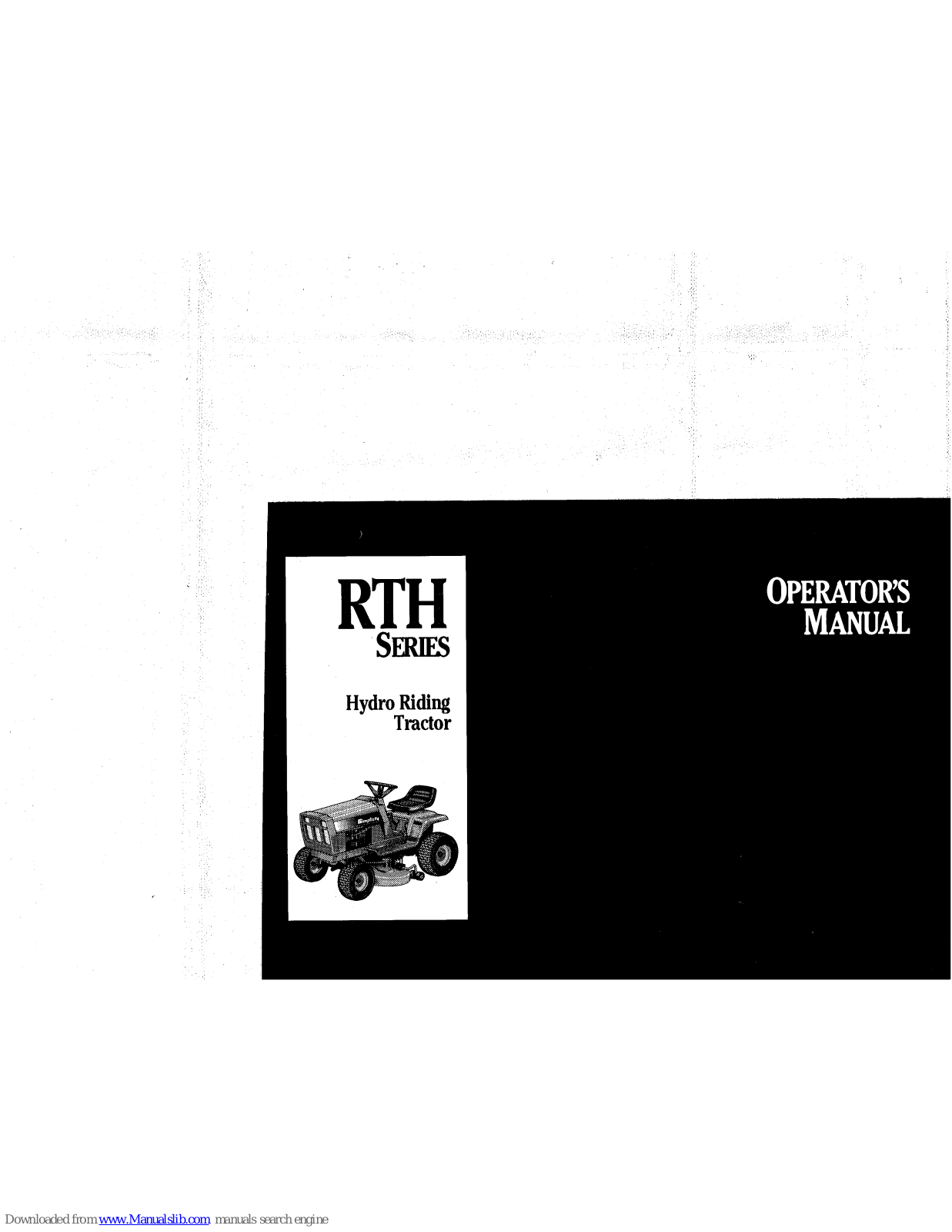 Simplicity RTH Series Operator's Manual