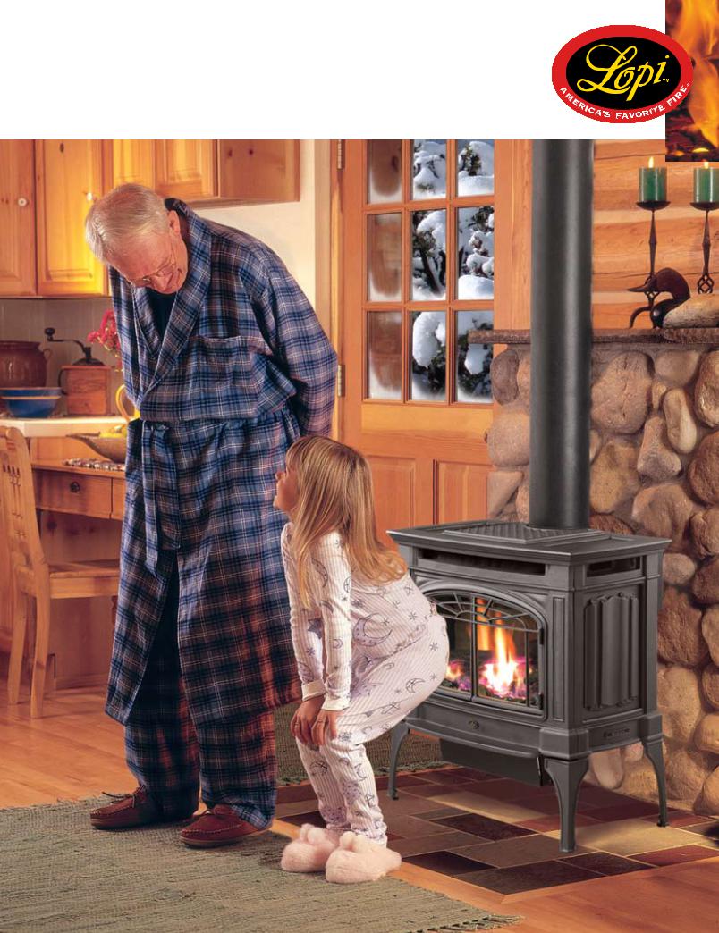 Lopi Gas Stove And Fireplace User Manual