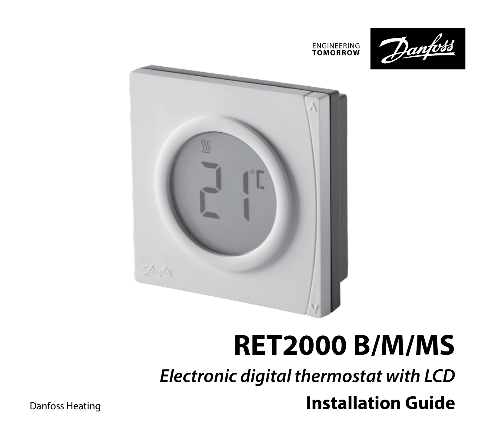 Danfoss RET2000 B, RET2000 M, RET2000 MS Installation guide