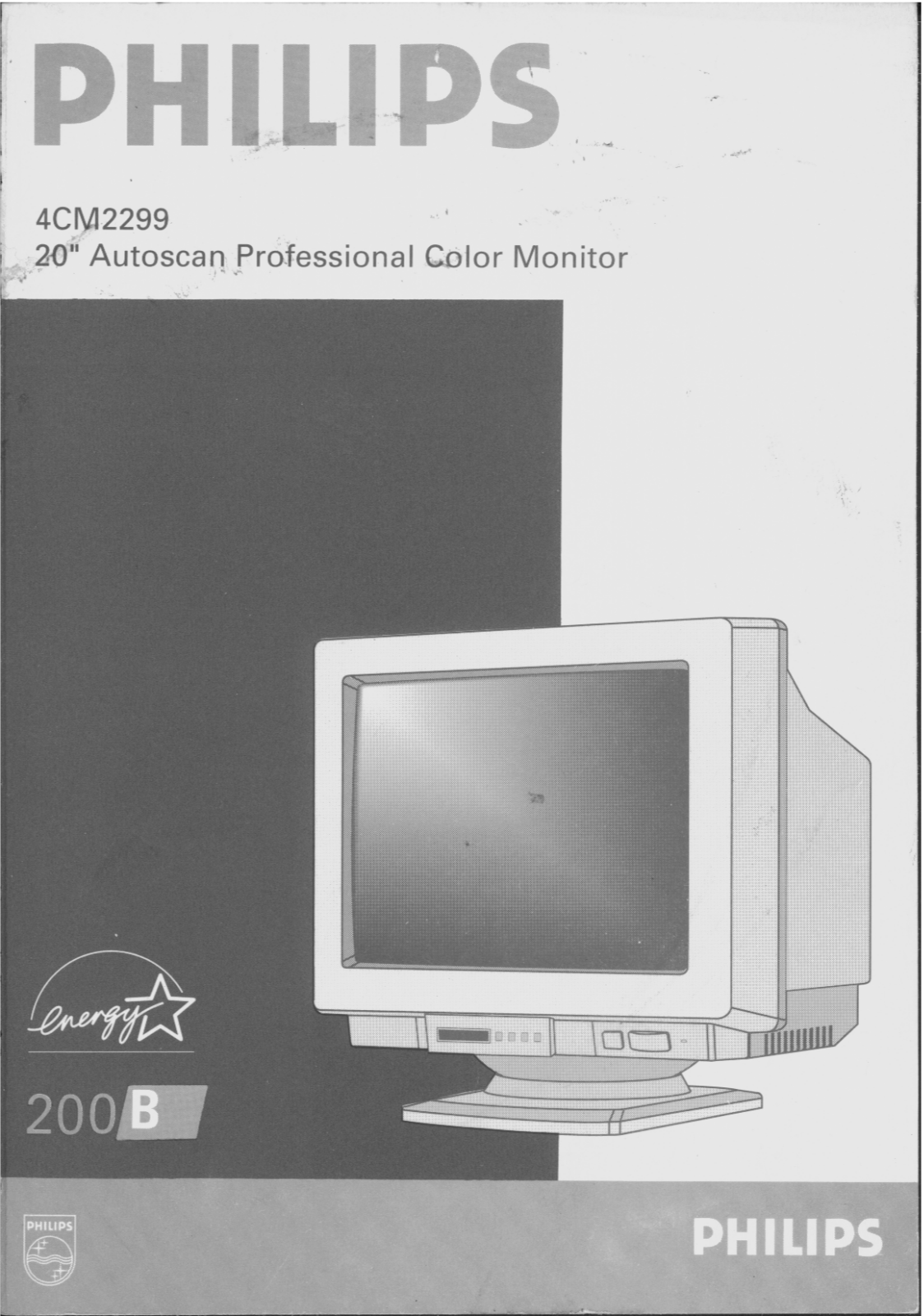 Philips 4CM2299/20T User Manual