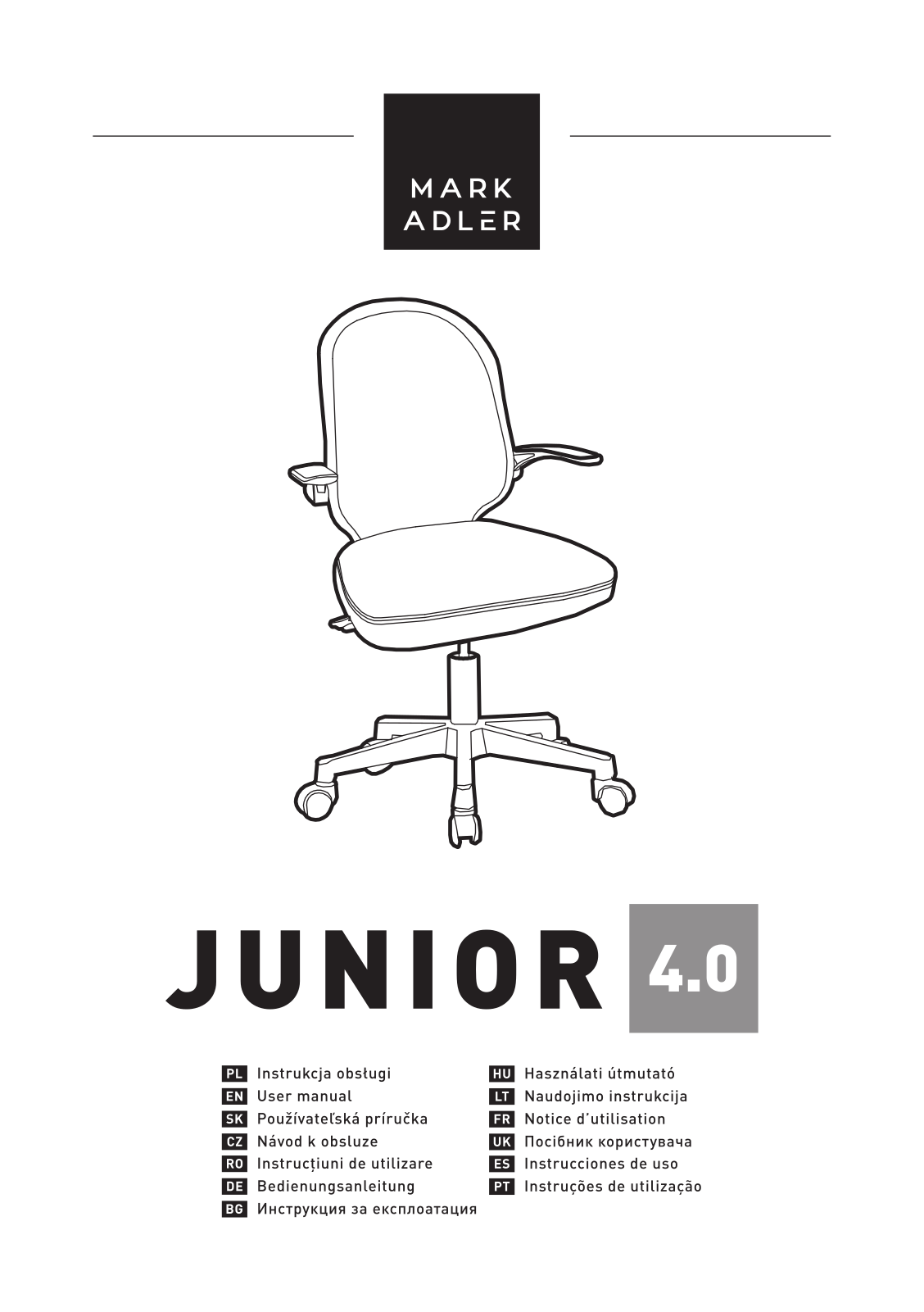 MARKADLER JUNIOR 4.0 User guide - ManualMachine.com