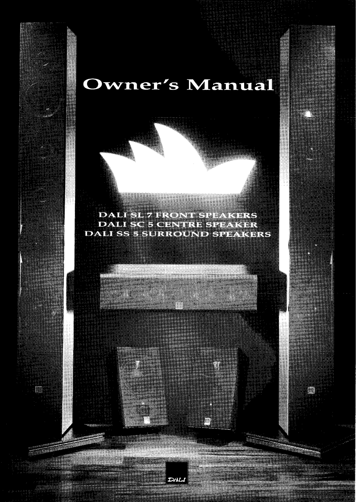 Dali SC-5 Owners manual