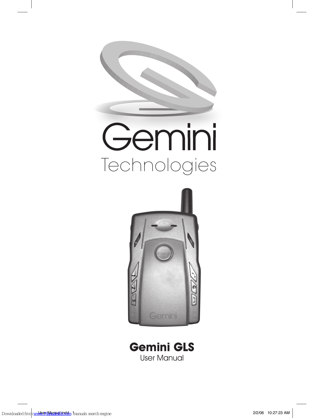 Gemini Gemtek PT300, GLS User Manual