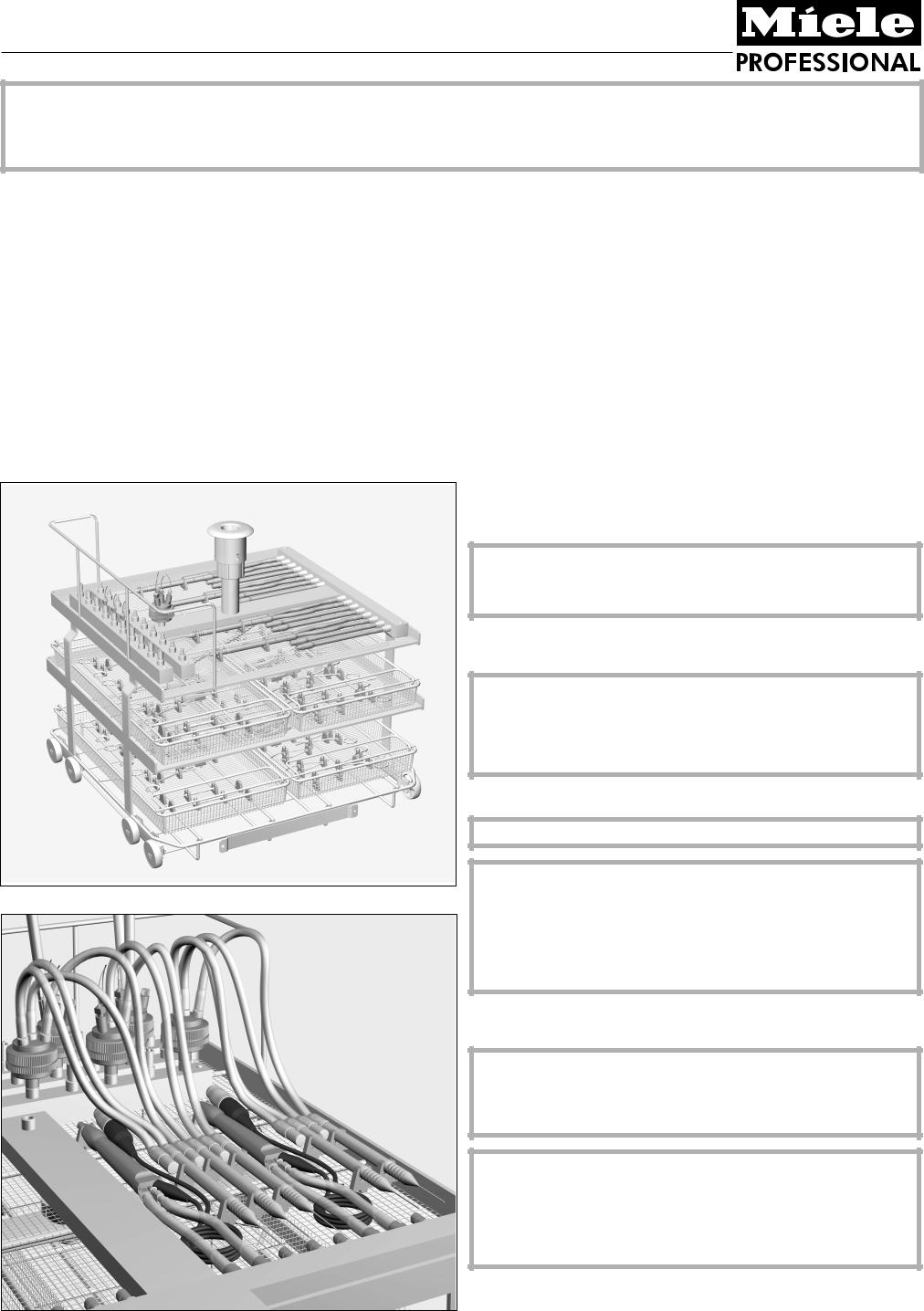 Miele E 440/3 User manual