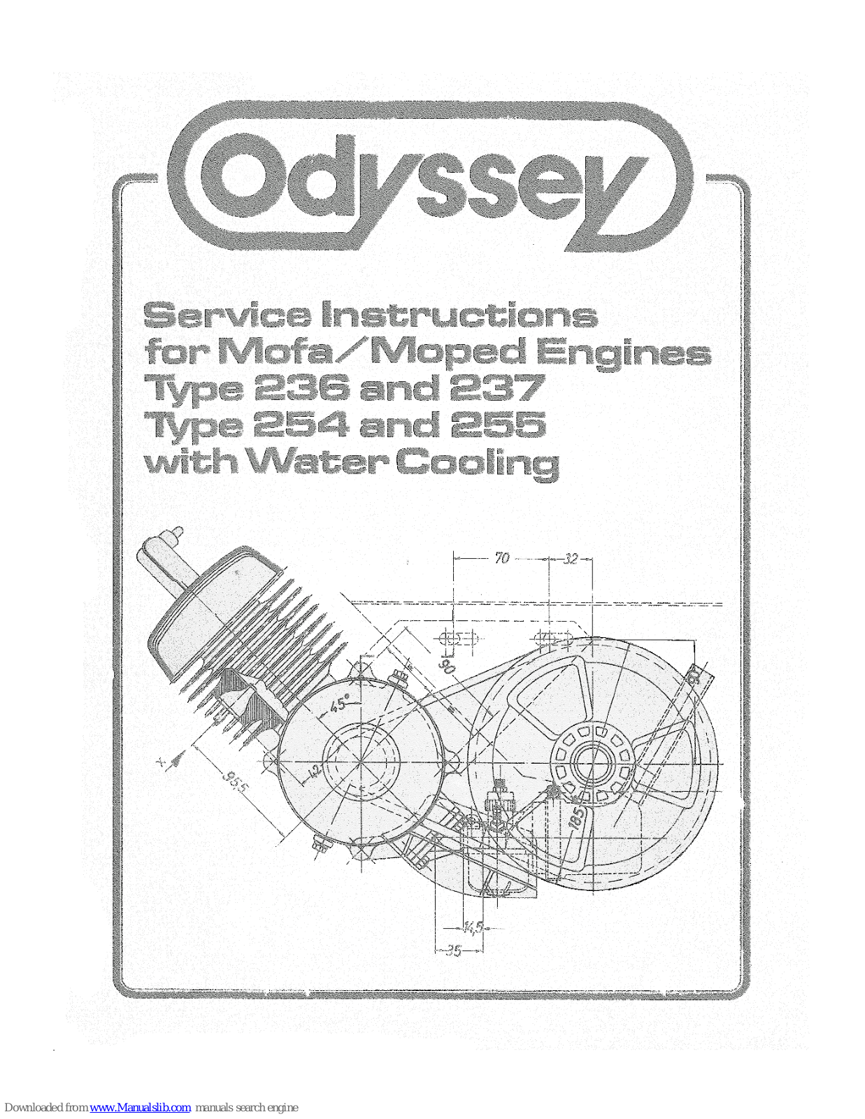 Odyssey 236, 254, 255, 237 Service Manual