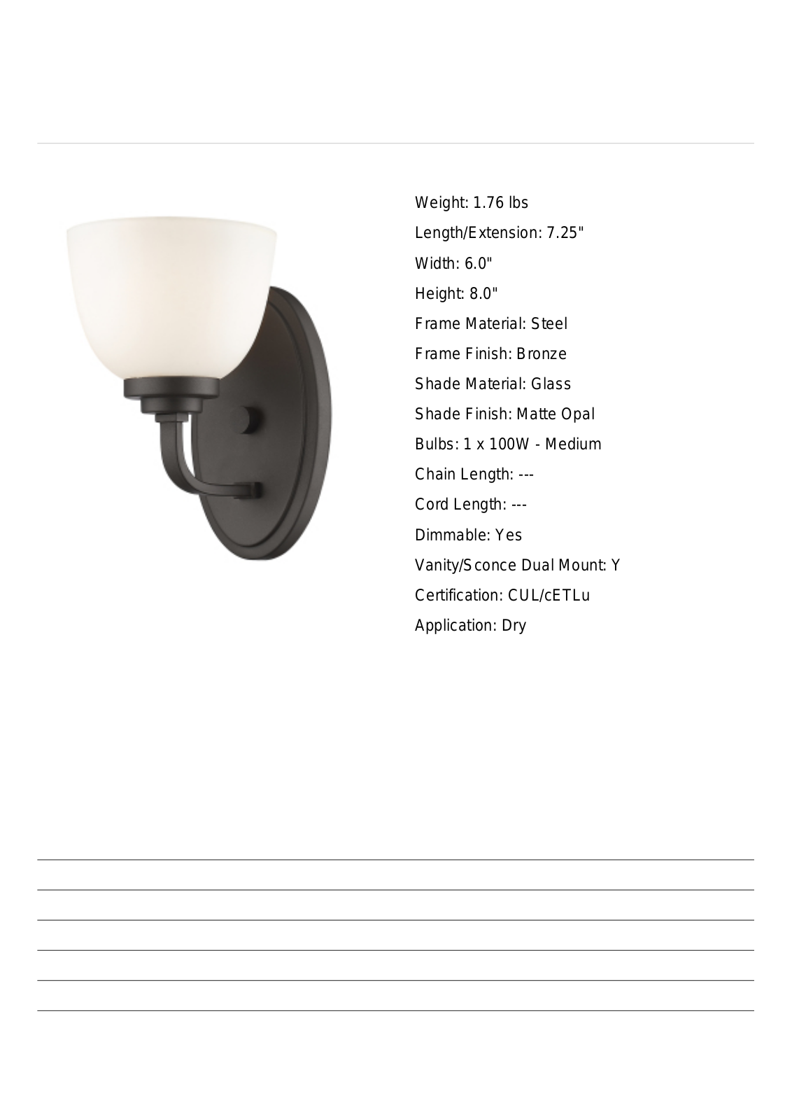 Lark Manor™ WNPR7975 Specifications - ManualMachine.com