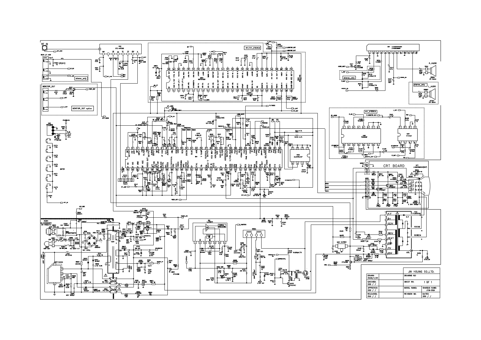 HITACHI CDH 14GXM5 Diagram