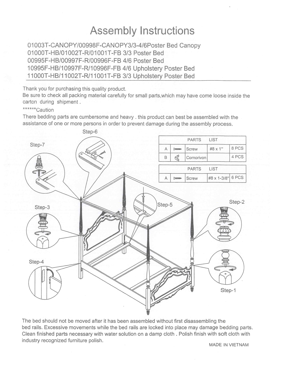 Acme Furniture 00995F User Manual