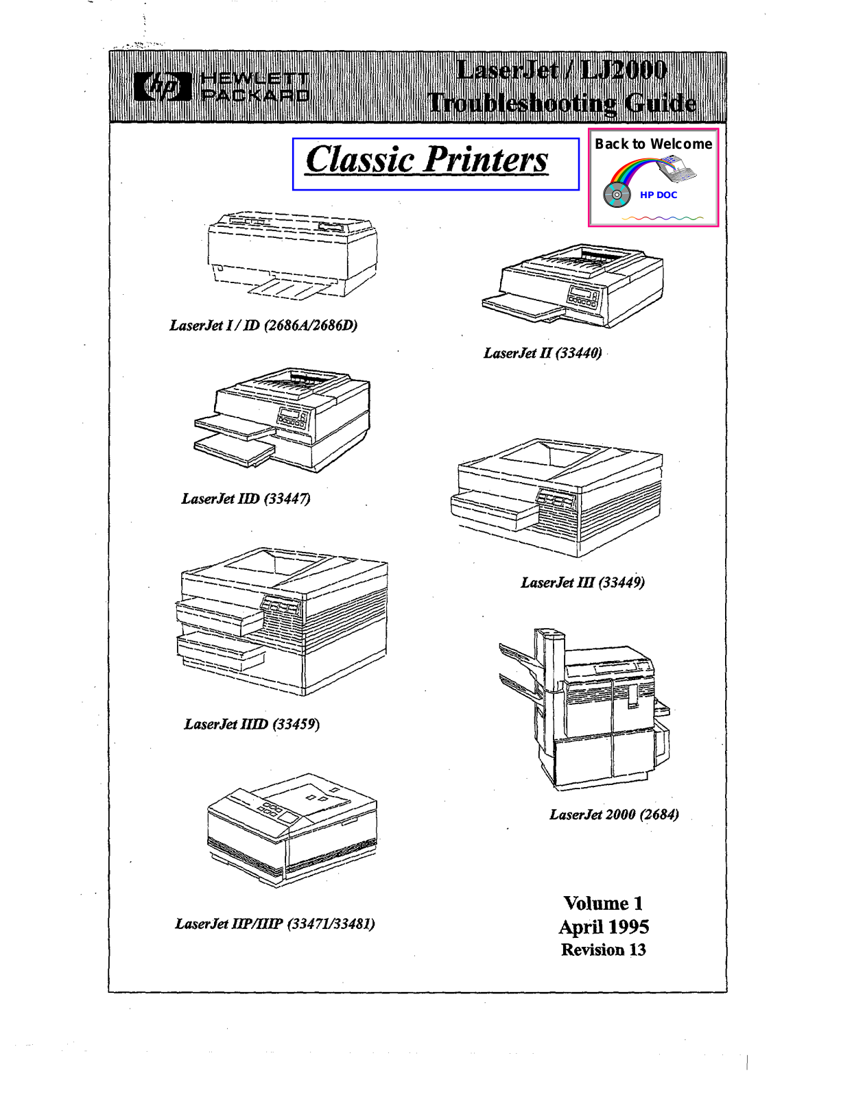 HP IIIP, IIP, 2000, IIID, IID Service Manual - ManualMachine.com