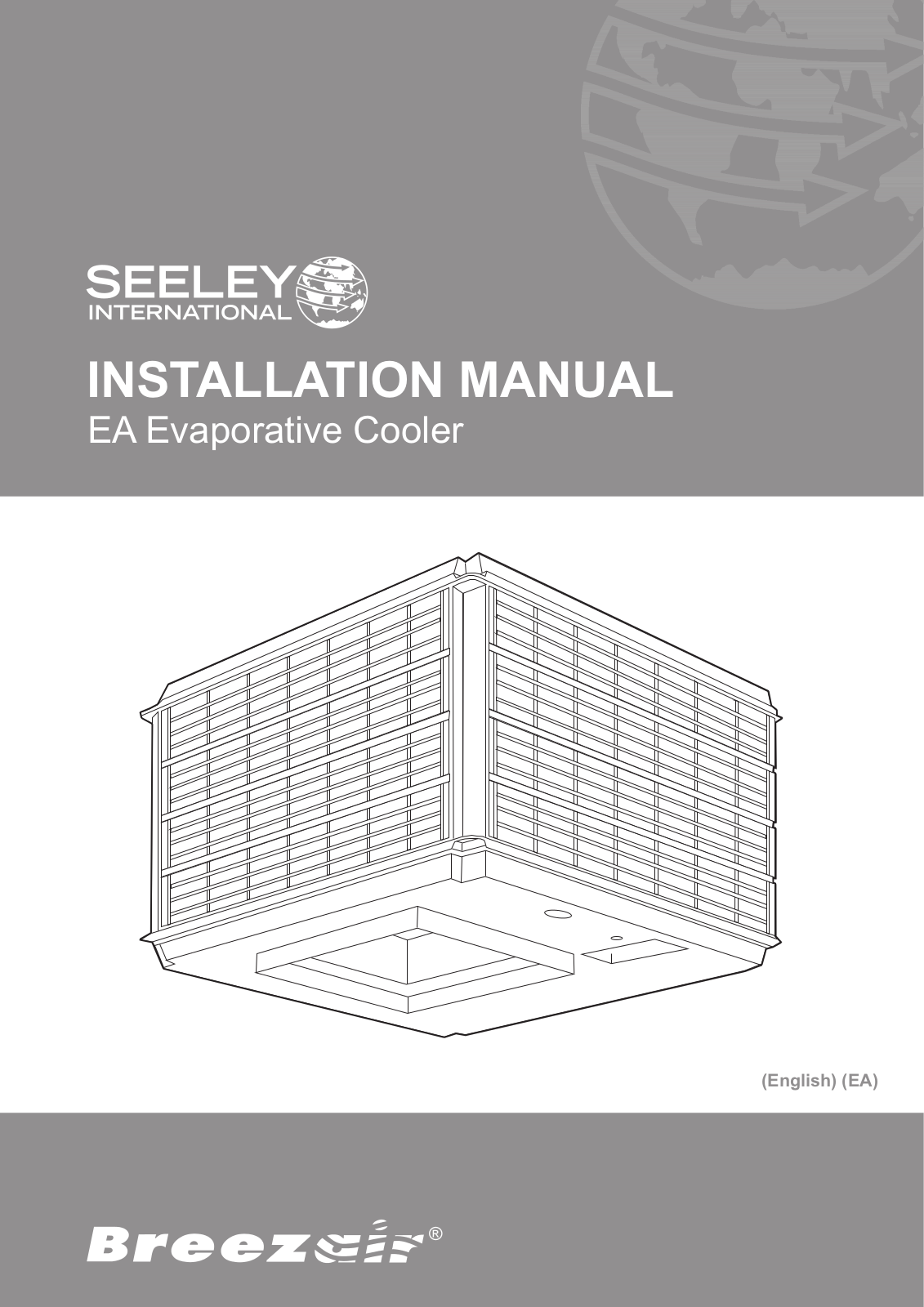 Seeley Breezair EAS265, Breezair EAS148, Breezair EA Series, Breezair EAS385 Installation Manual