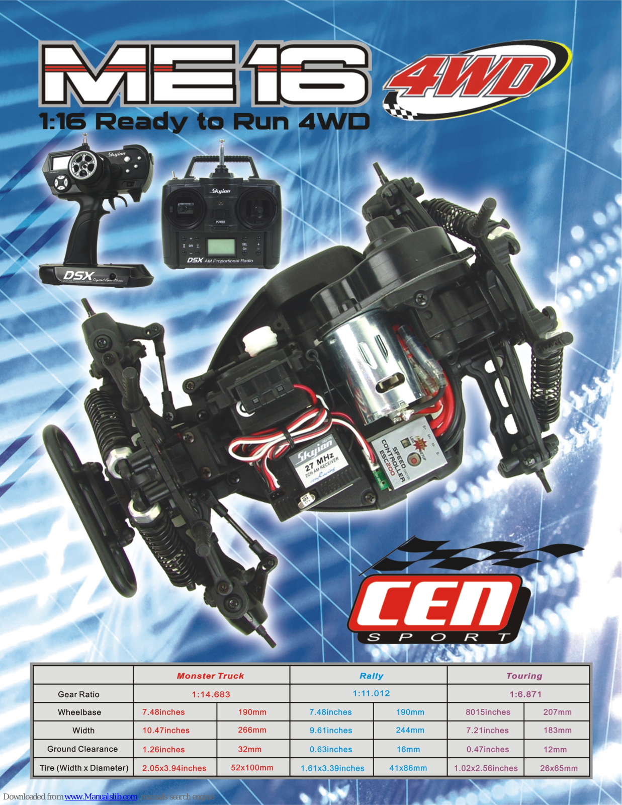 Cen ME 16 User Manual