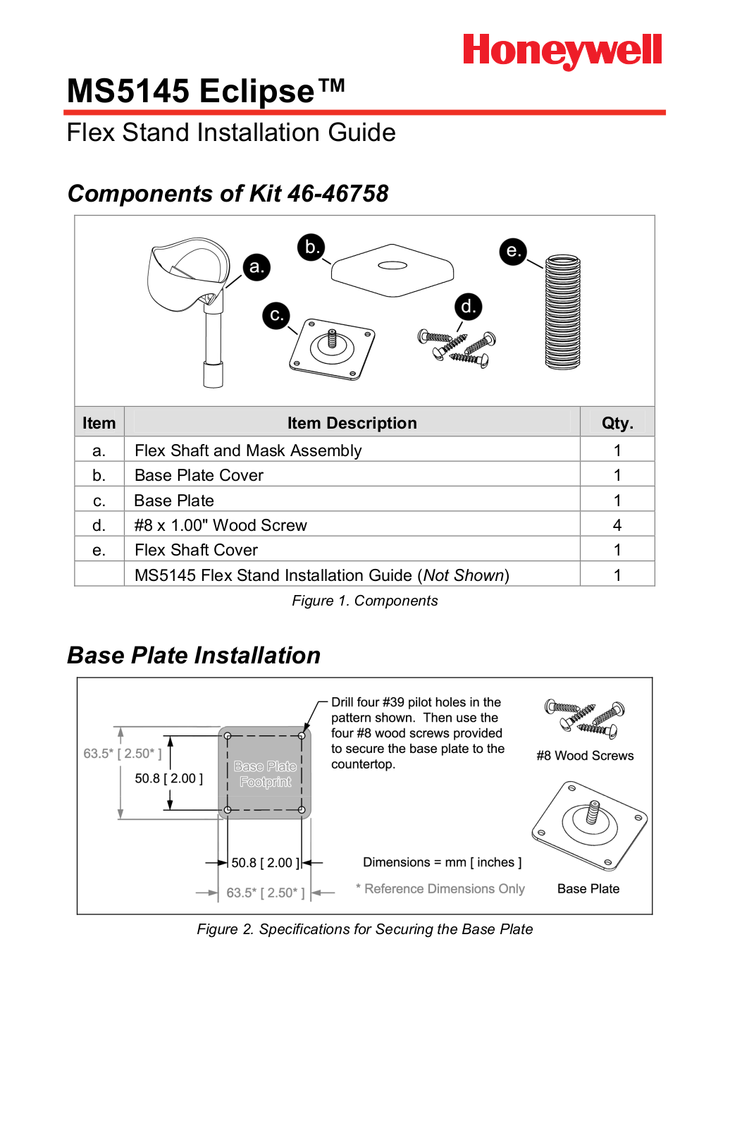 Honeywell MS5145 User Manual