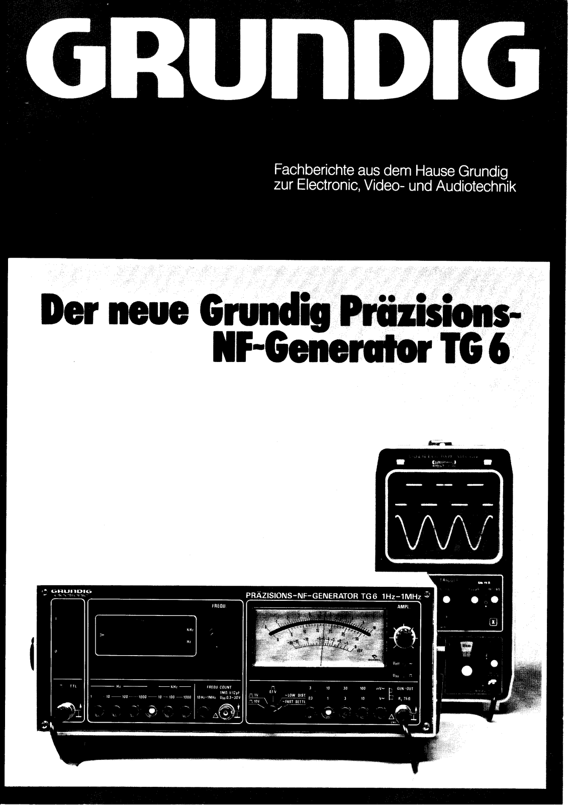 Grundig TG-6 Service Manual