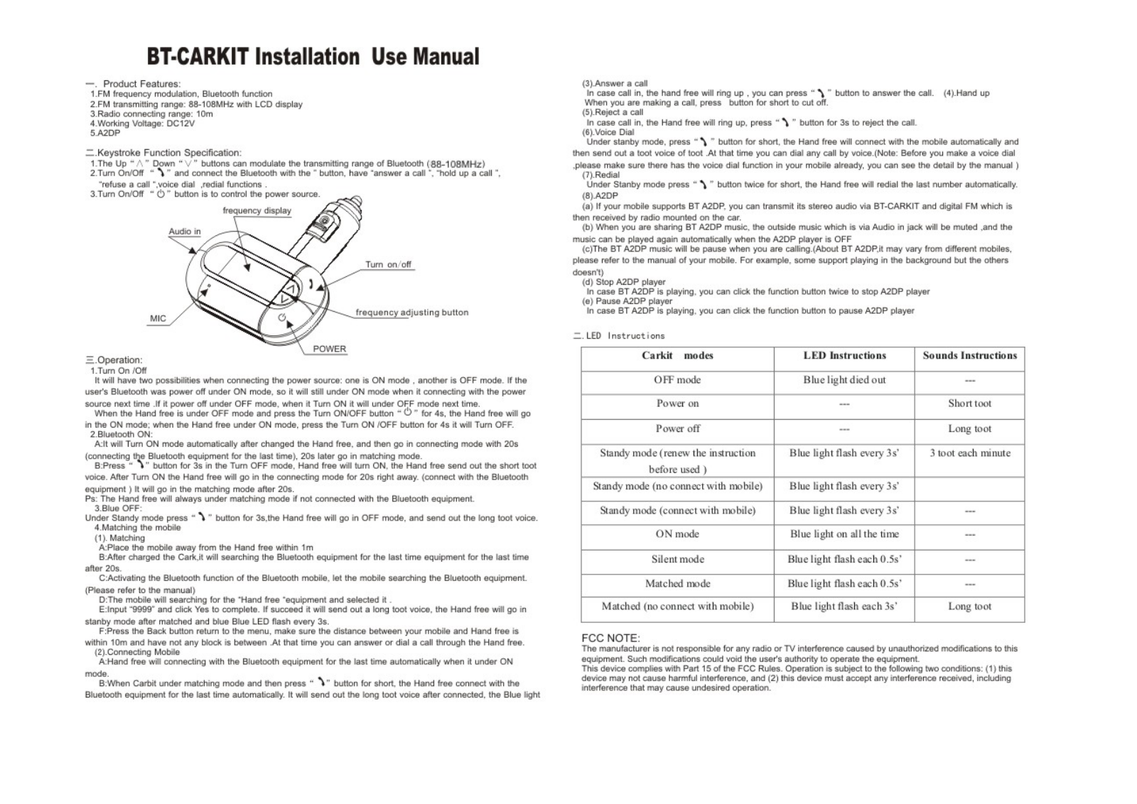 Winlite WBT06300 Users Manual