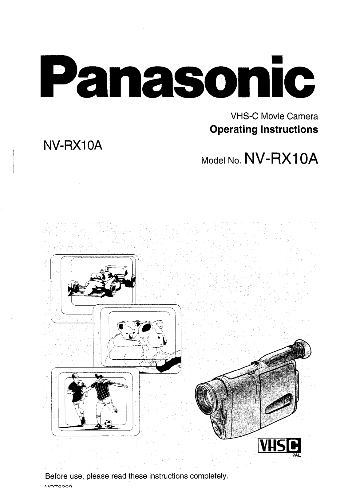 Panasonic NV-RX10A User Manual