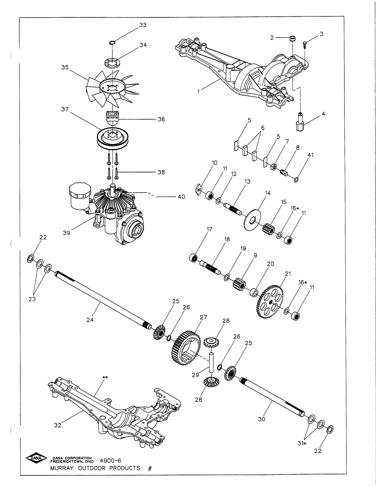 Dana 4900-6 User Manual