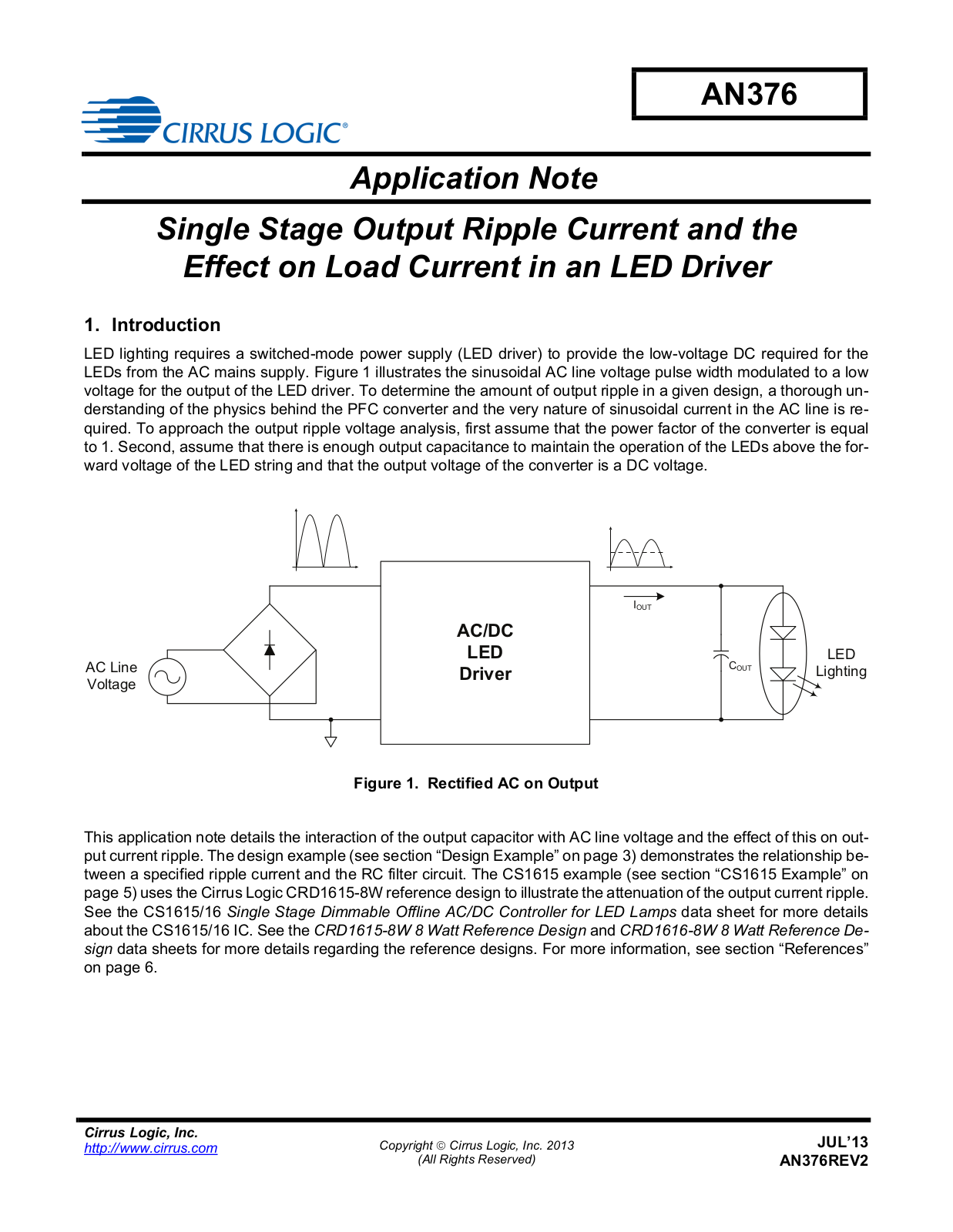 Cirrus Logic AN376 User Manual