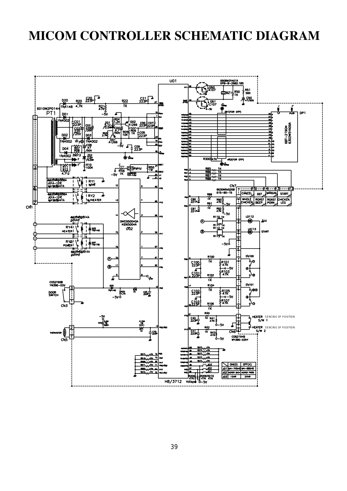 LG MH-685HD Service Manual