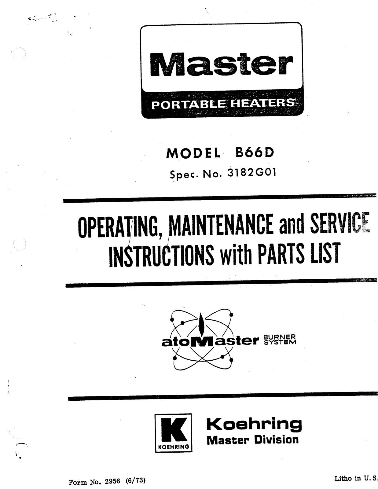 Desa Tech B66D Owner's Manual