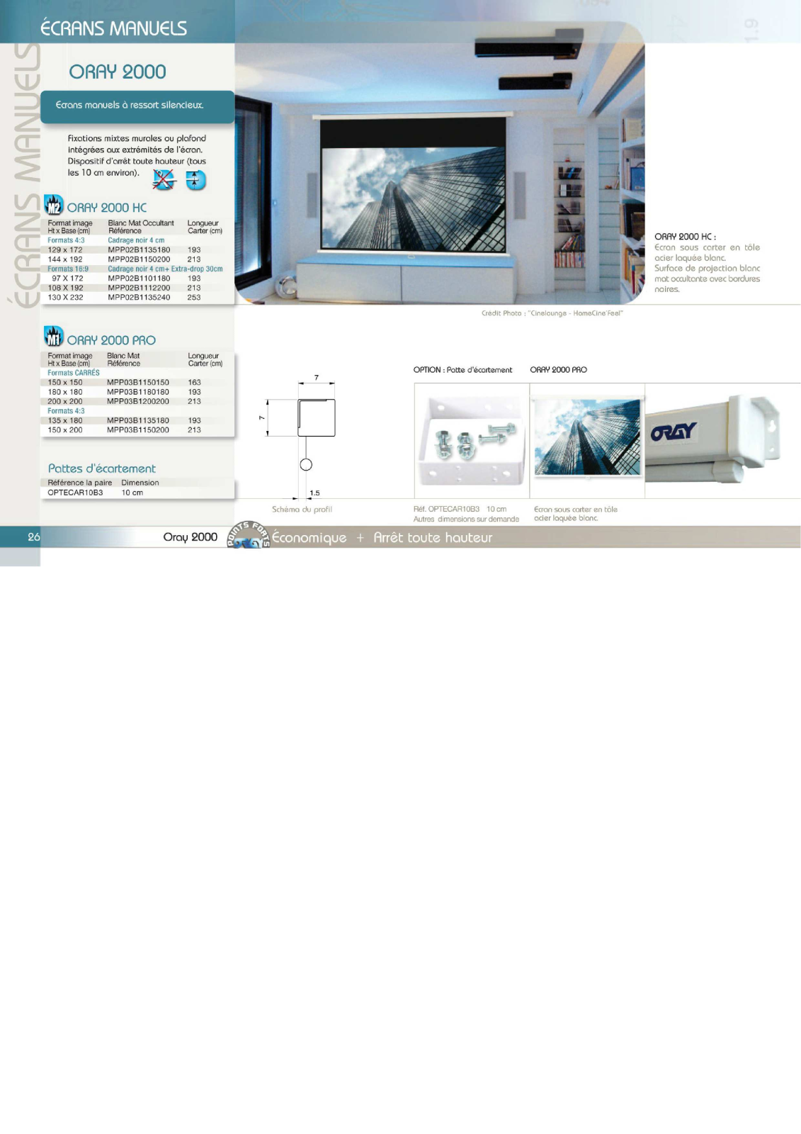Oray 2000 product sheet - ManualMachine.com
