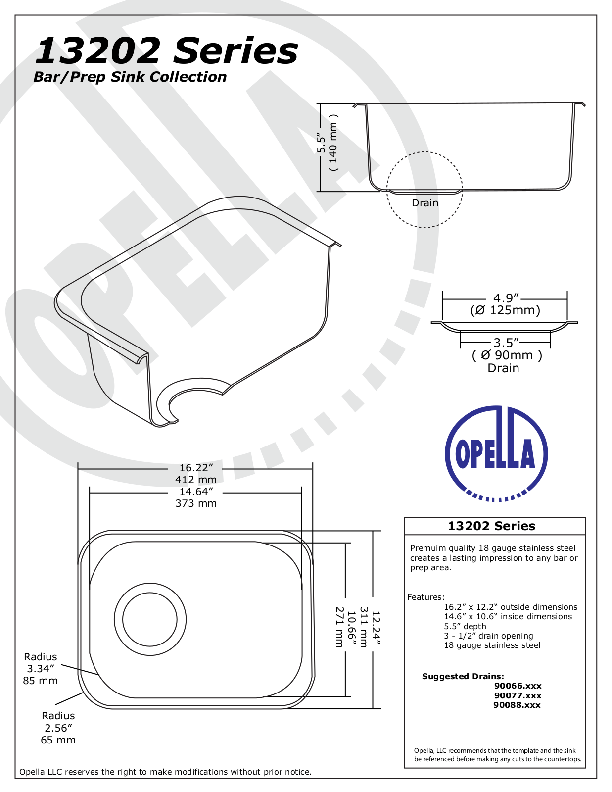 Opella OPE1138 Specifications - ManualMachine.com