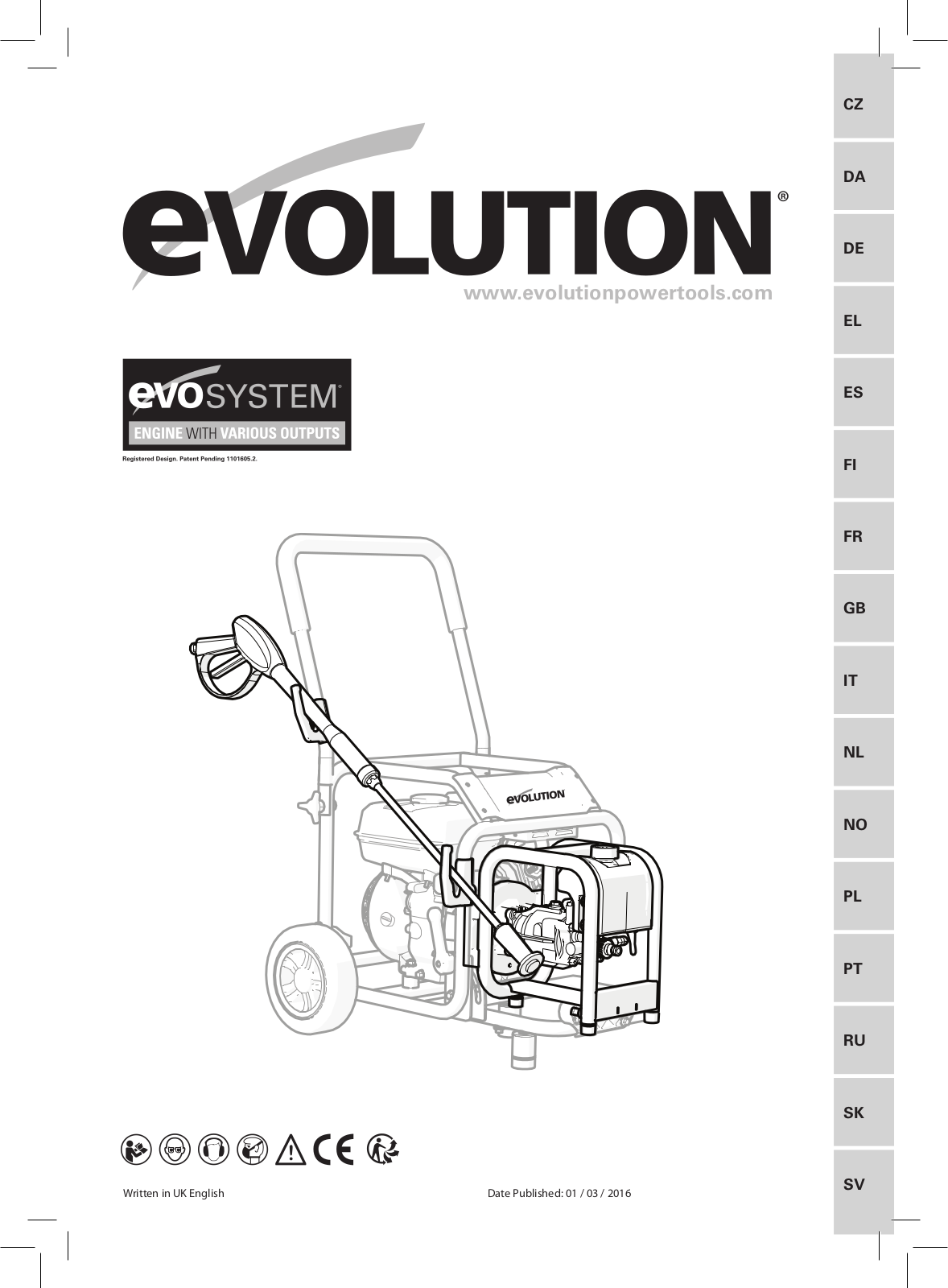 Evolution PW3200 User Manual