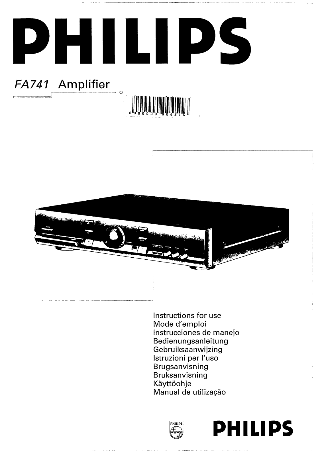 Philips FA741/00 User Manual