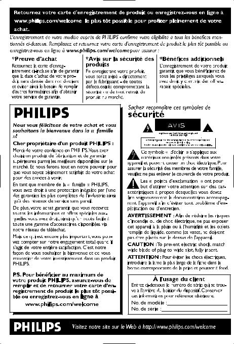 Philips DC1010, DC1010/37B Manual