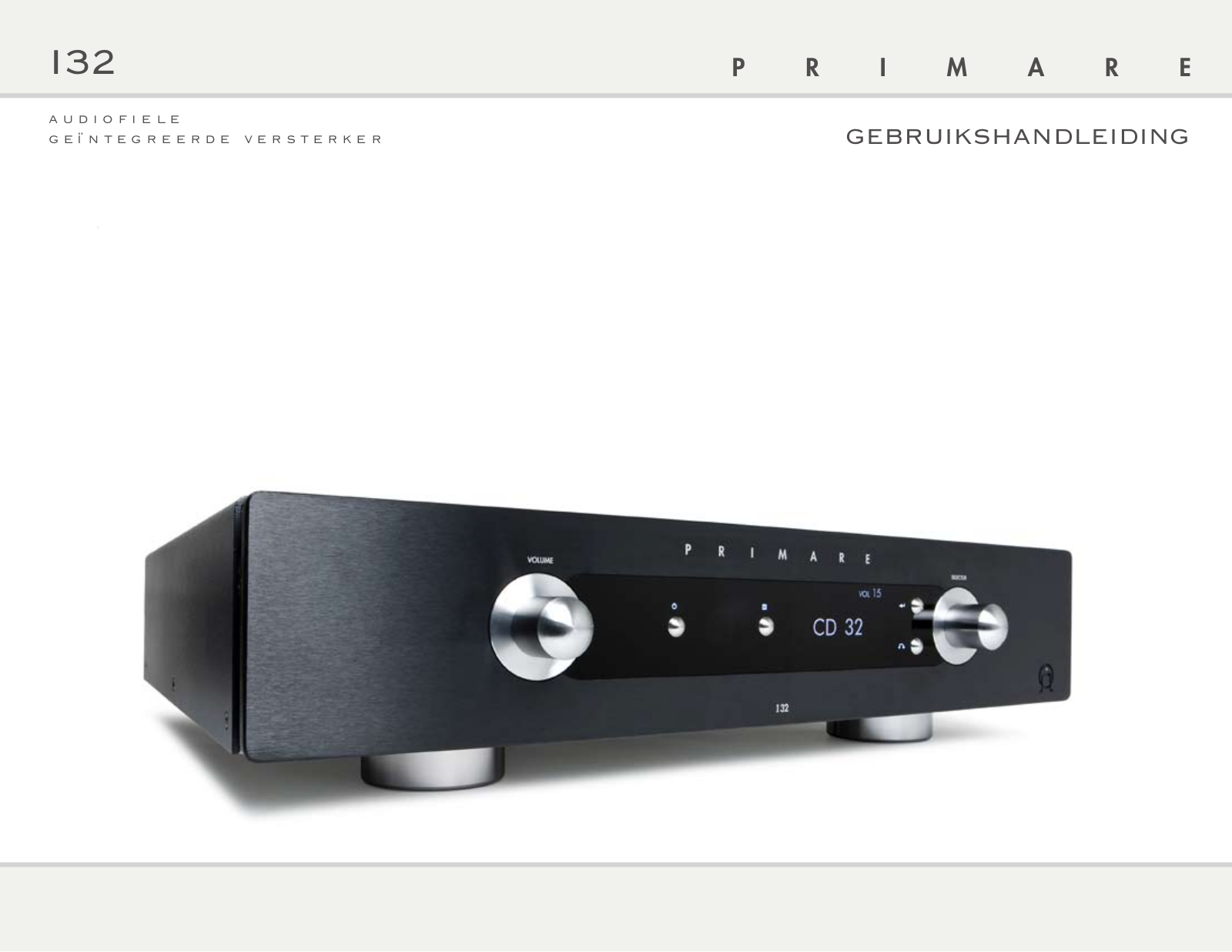 Primare I32 User Manual