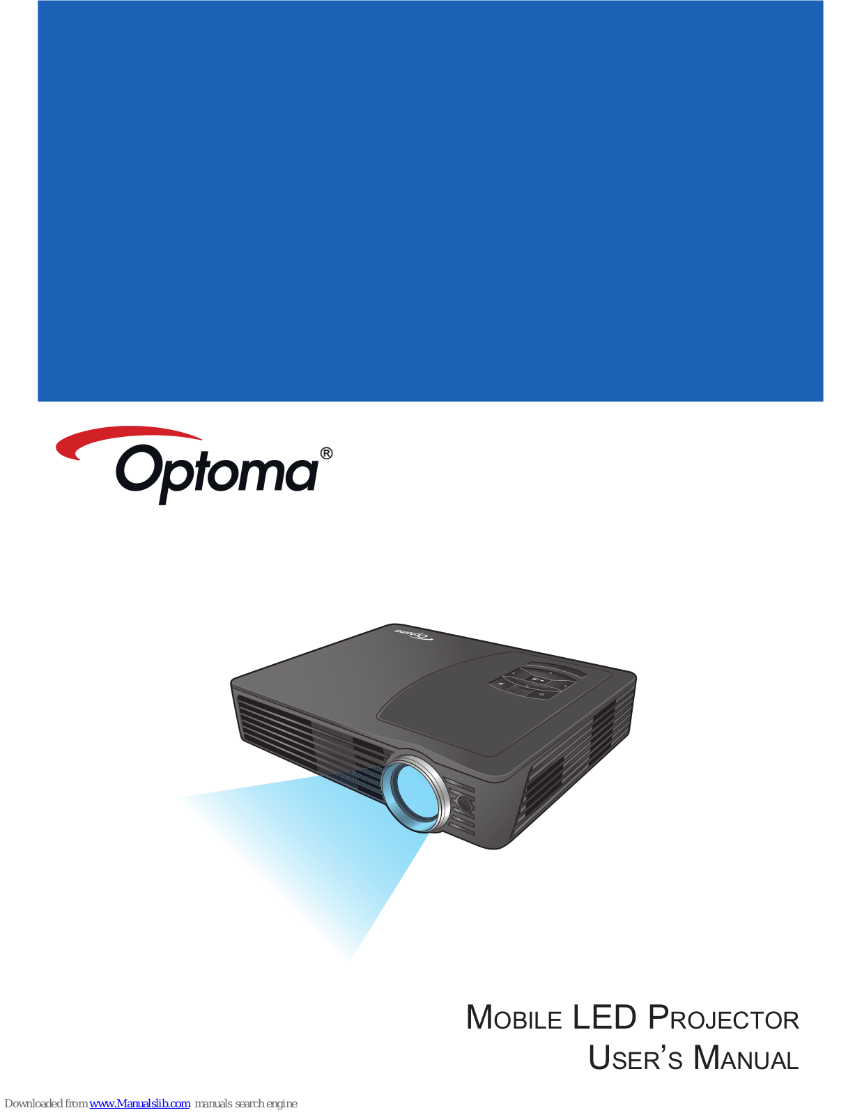 Optoma TL50W, Mobile LED Projector User Manual