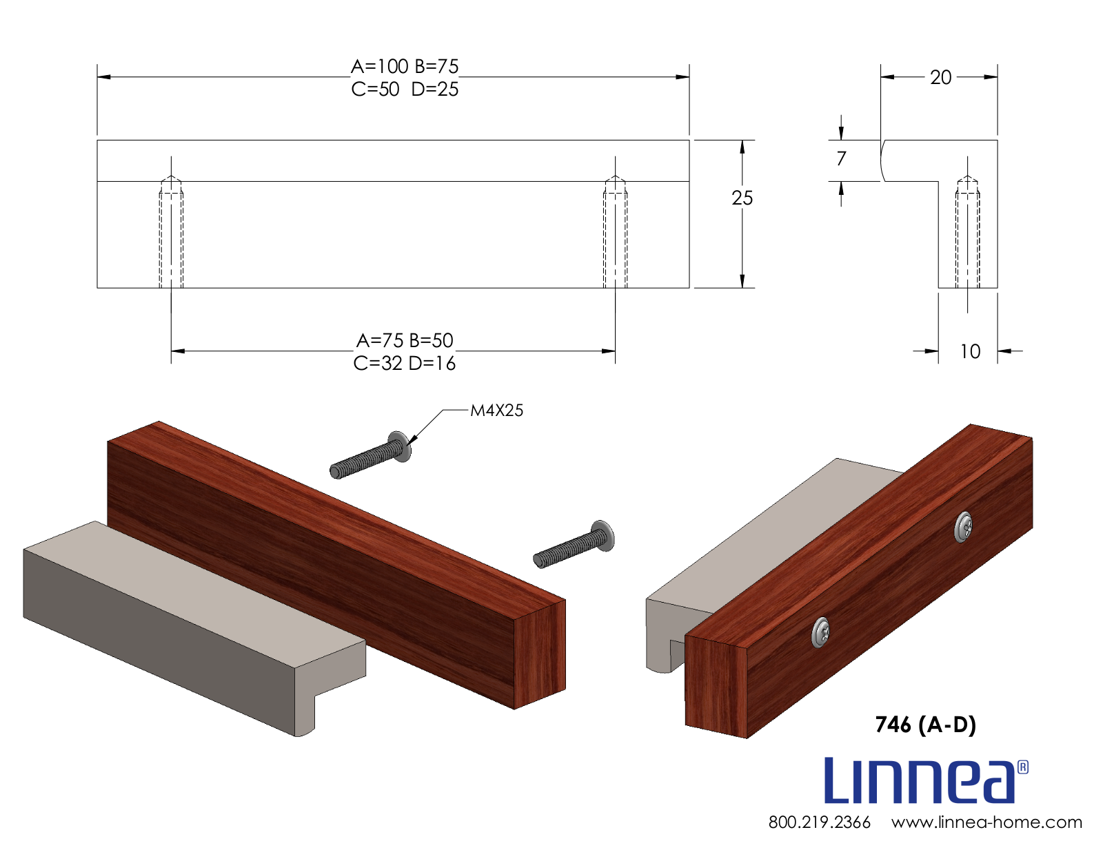 Linnea LNNE1174, LNNE5357 Dimensions - ManualMachine.com