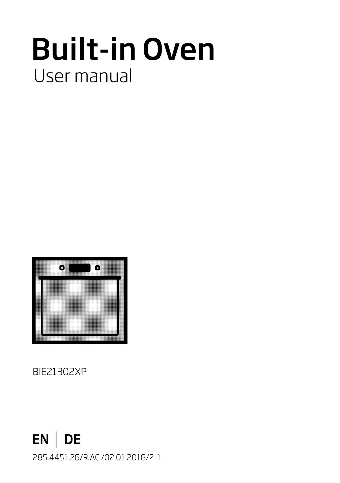 Beko BIE21302XP User Manual